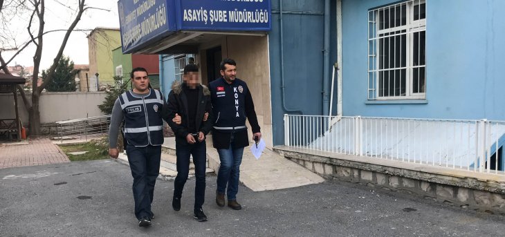 Konya’da yabancı uyrukluların kavgası! Kuzenini bıçakladı, yurt dışına kaçmak üzereyken yakalandı
