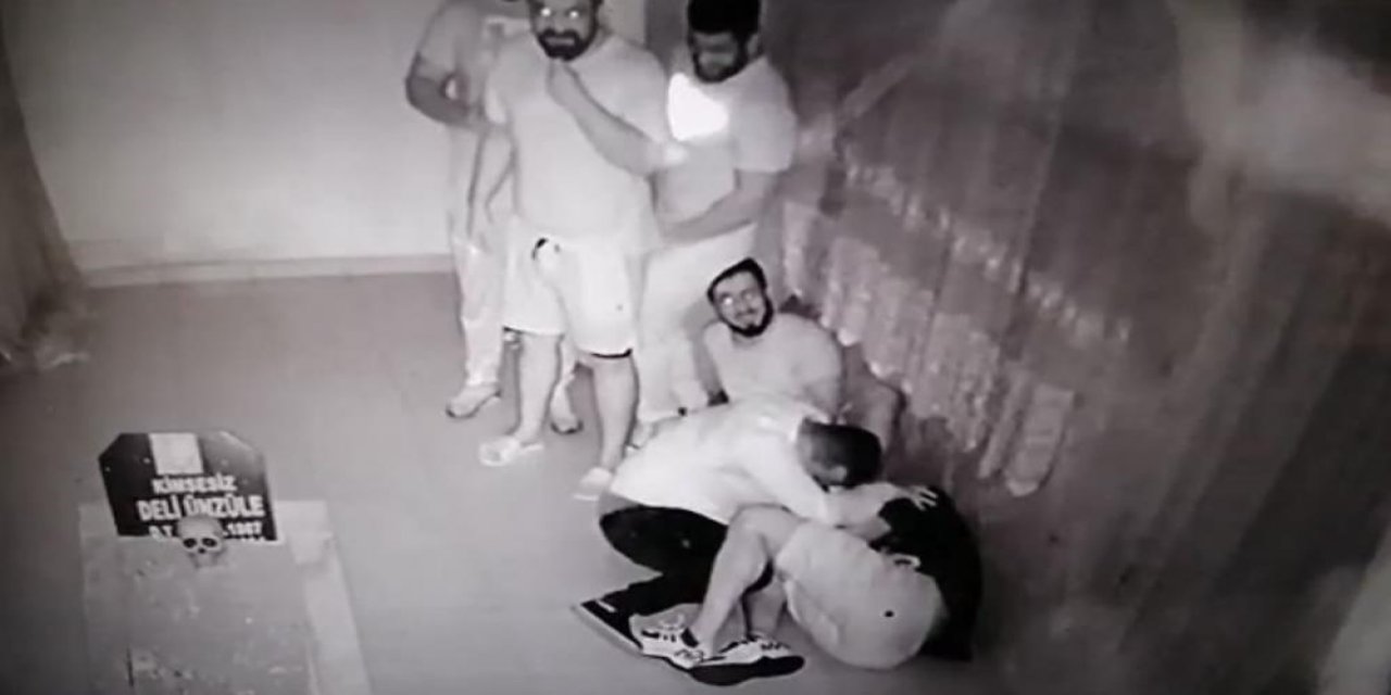 Yağlı güreş öncesi korku evine giden pehlivanların o anları güldürdü