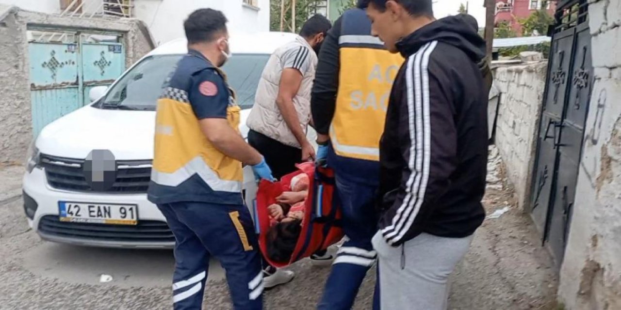 Konya’da bir çocuk silahla vuruldu