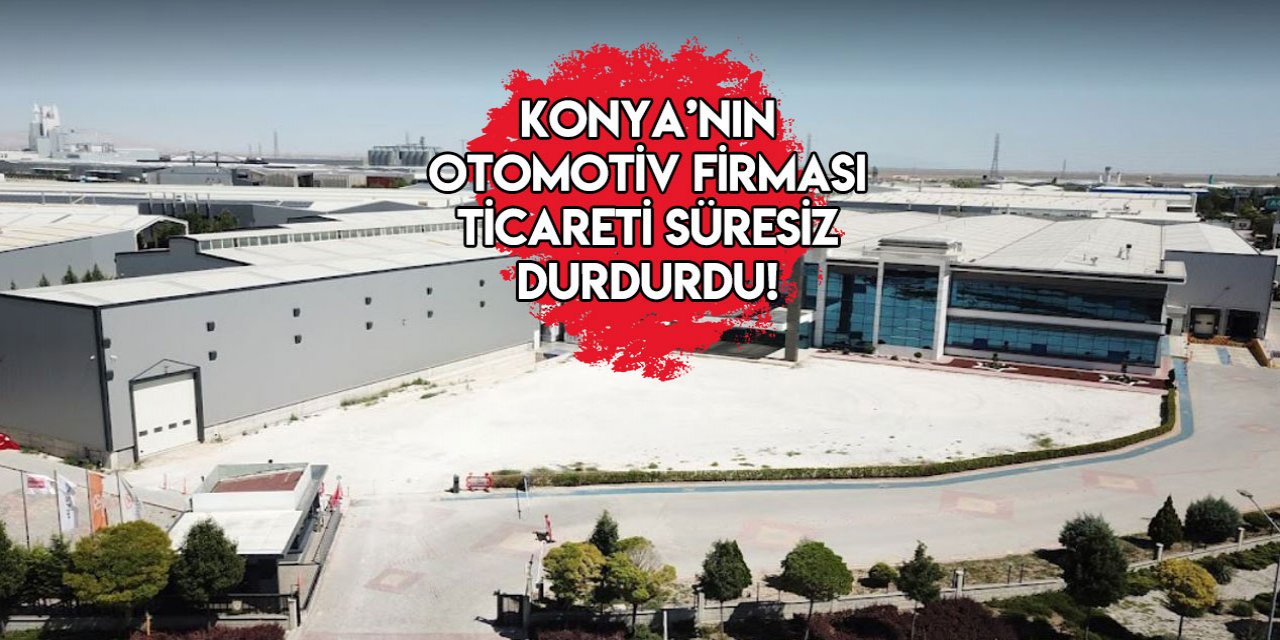 Ünlü Konya firmasından örnek alınacak İsrail kararı