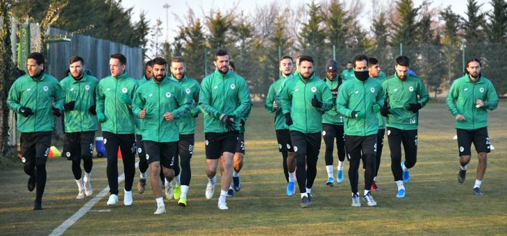 Konyaspor'da MKE Ankaragücü maçı hazırlıkları sürüyor