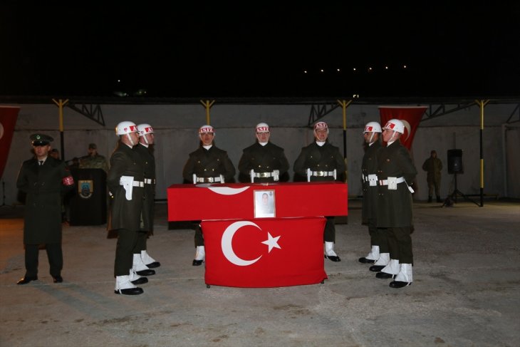 Şehit askerimiz ve güvenlik korucusu için Şırnak'ta tören düzenlendi