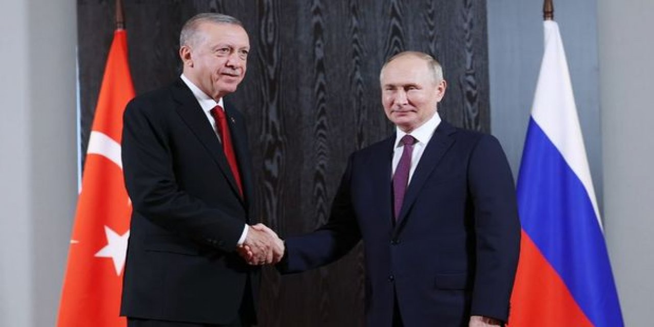 Cumhurbaşkanı Erdoğan, Putin ile Filistin’i görüştü