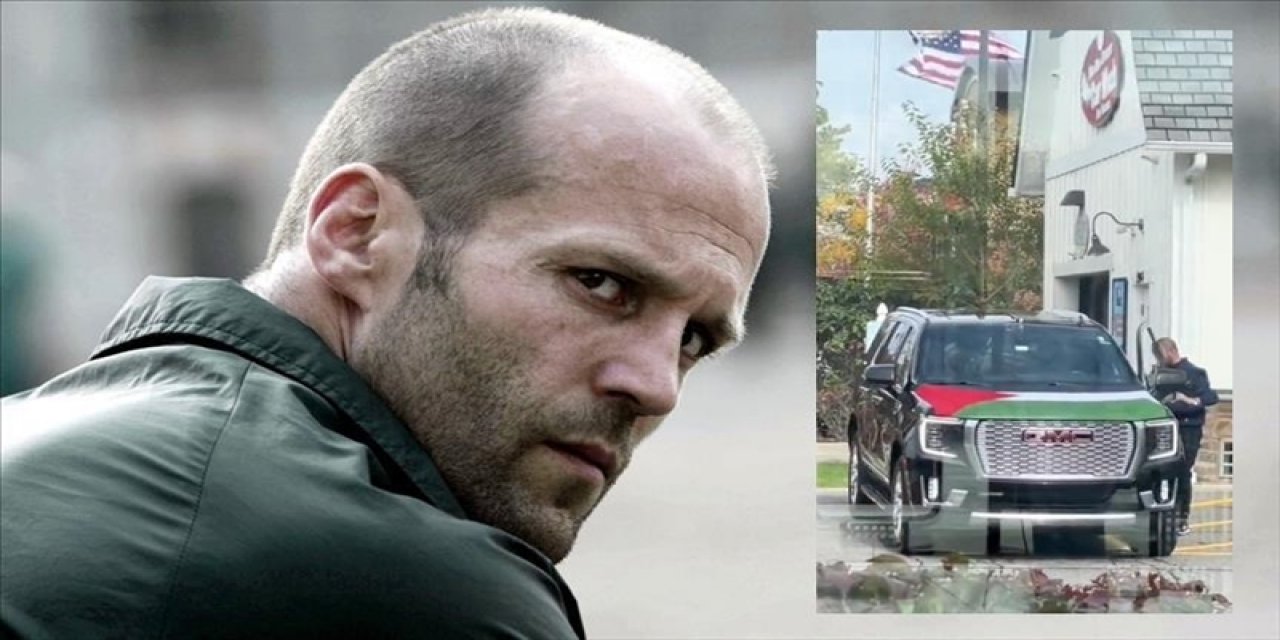 Ünlü oyuncu Jason Statham'ın Filistin'e destek verdiği iddiası gündem oldu