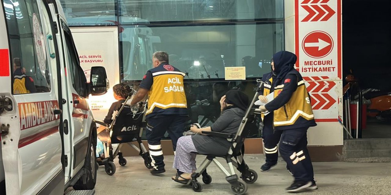 Yemek sonrası 8 kişi hastanelik oldu!