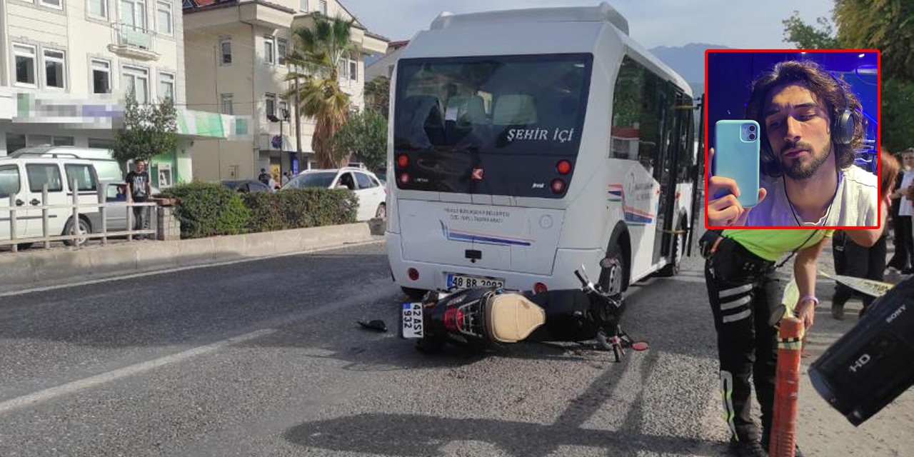 Konya plakalı motosiklet yolcu minibüsüne çarptı: 1 ölü