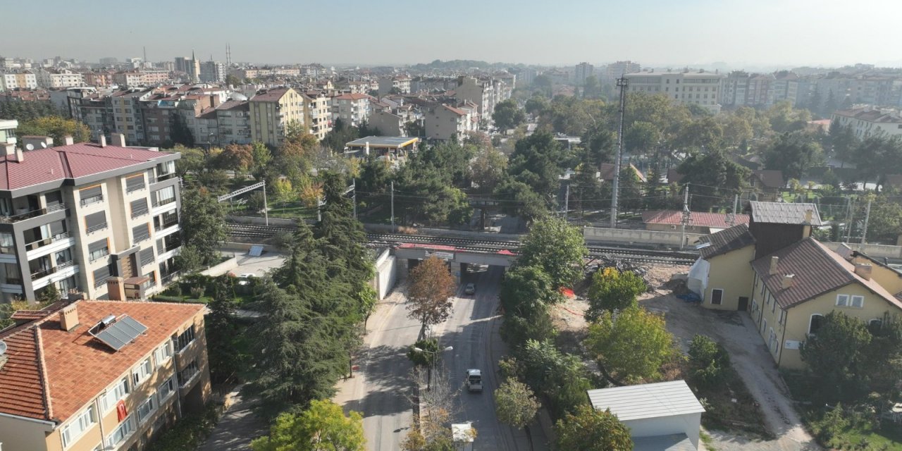 Konya’da tren seferlerini durduran olay