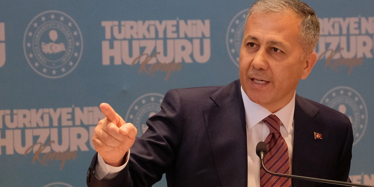 Bakan Yerlikaya çetelere mesajı Konya’dan verdi