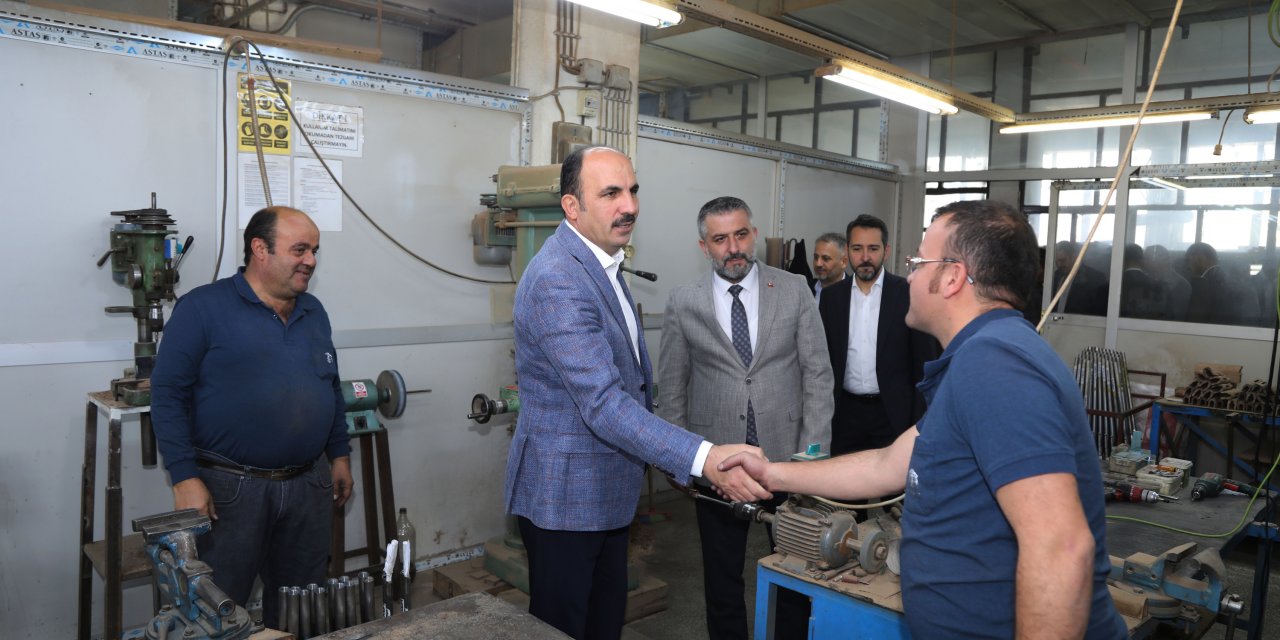 Başkan Altay, Konya’nın vergi rekortmeni mahallesini ziyaret etti