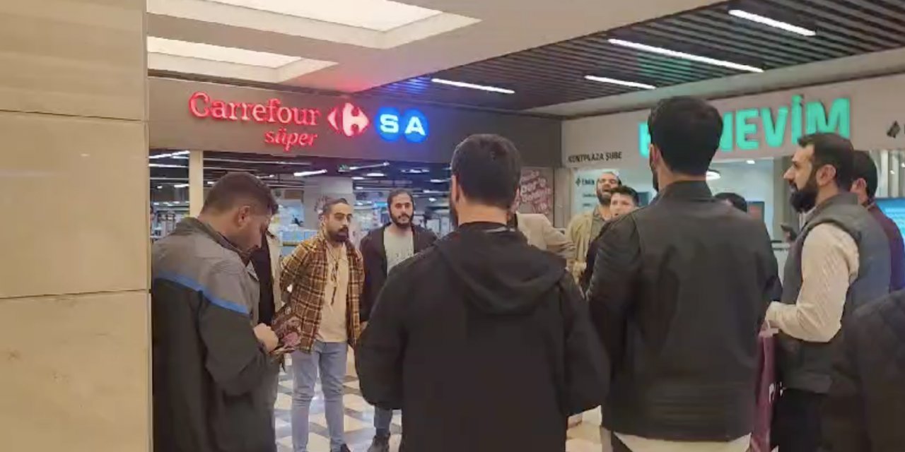 Konya’da soykırıma destek veren Carrefour’a tepki