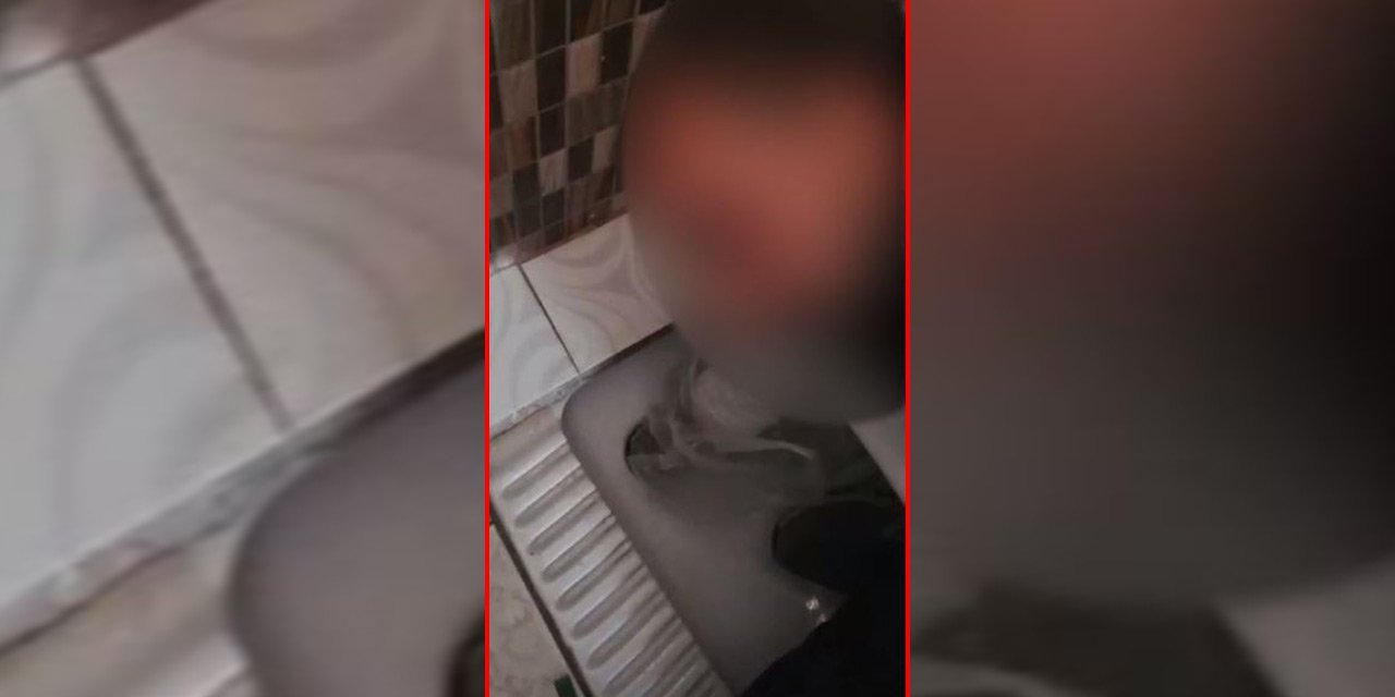 Konya’da polis uyuşturucuyu tuvalette buldu