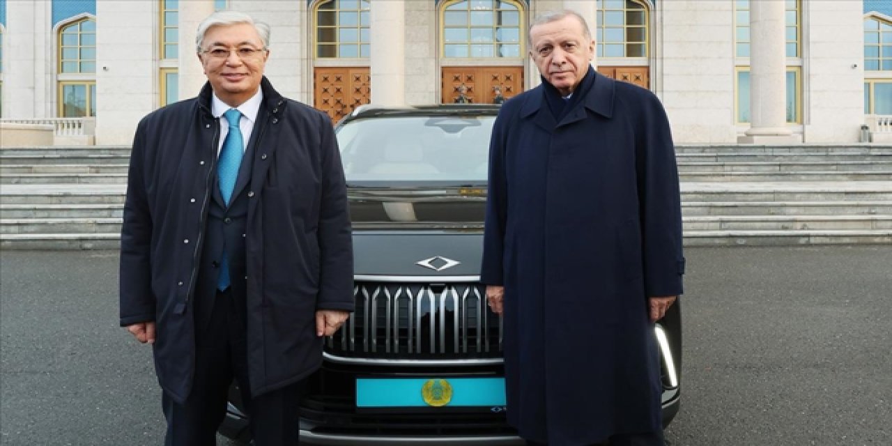 Cumhurbaşkanı Erdoğan bir lidere daha TOGG hediye etti
