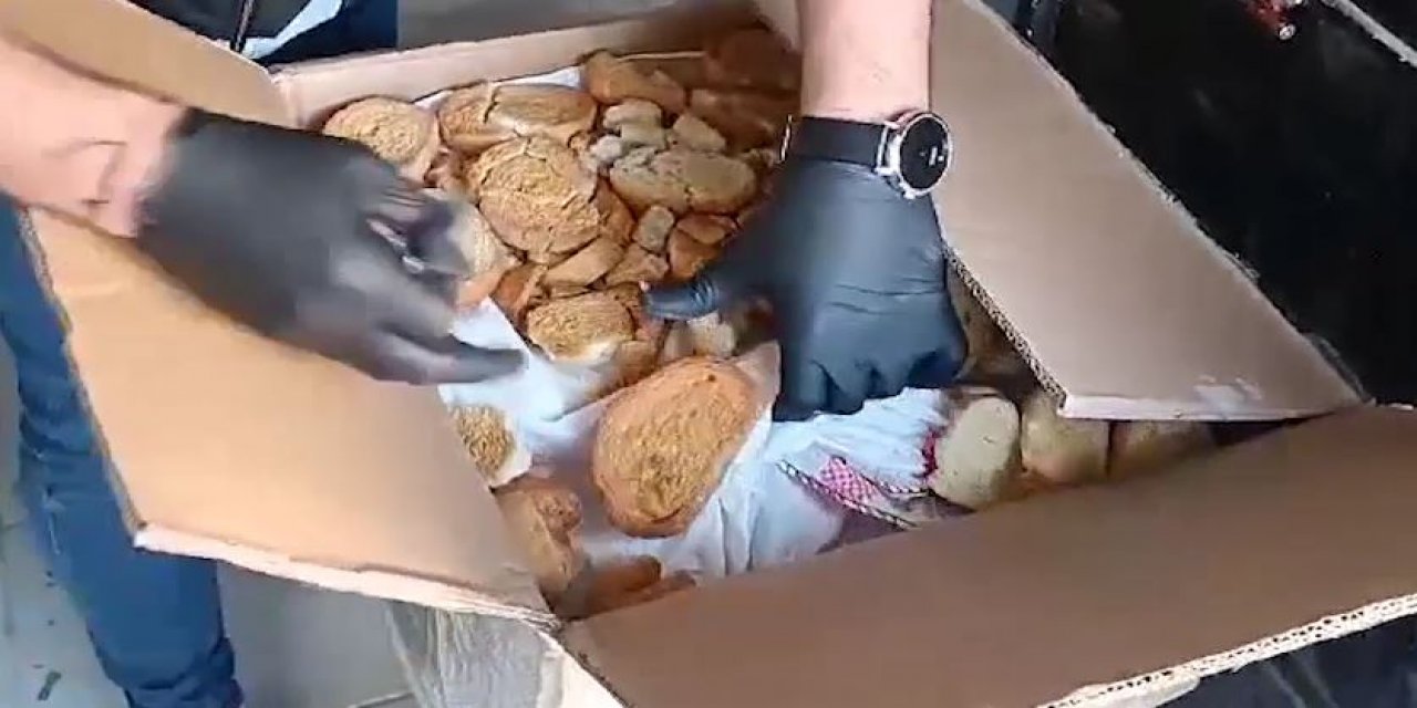 Konya polisi aradığını ekmeklerin altında buldu