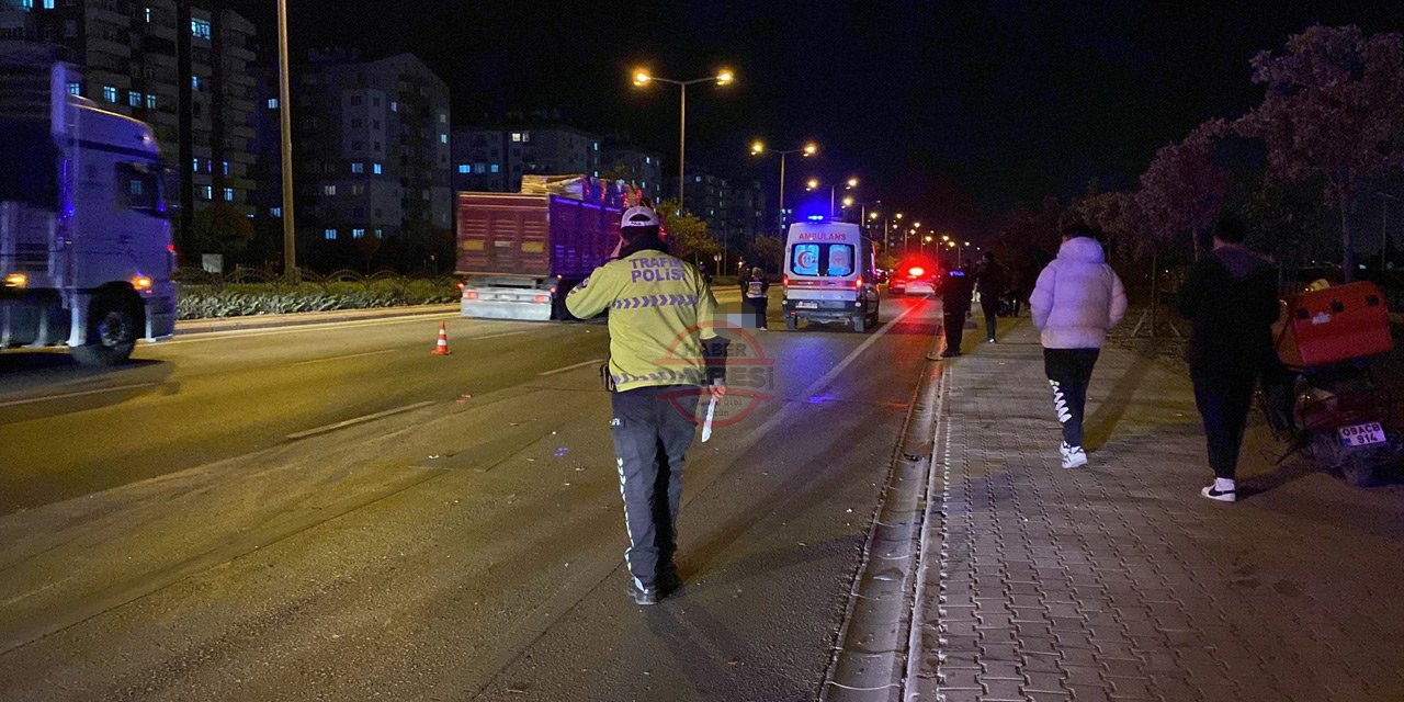 Konya’da otomobilin çarptığı motosikletli öldü