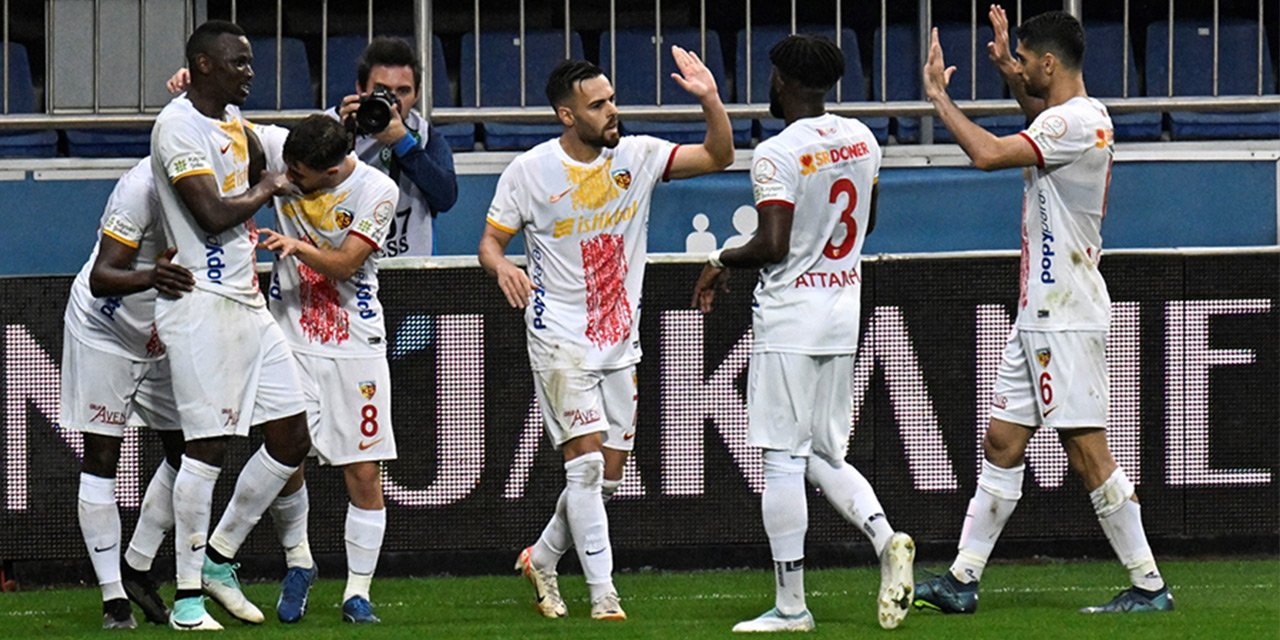 7 gollü maçta kazanan Kayserispor