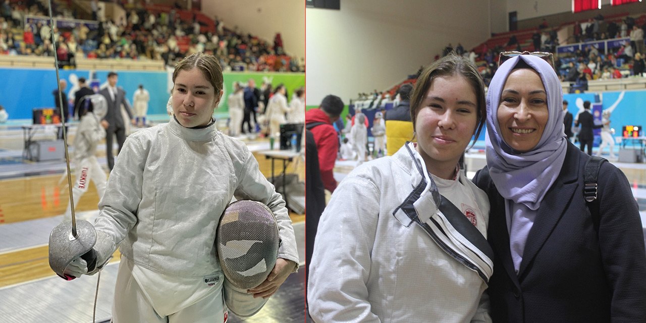 Milli eskrimci Işıl Betül 4 yılda 30 madalya kazandı