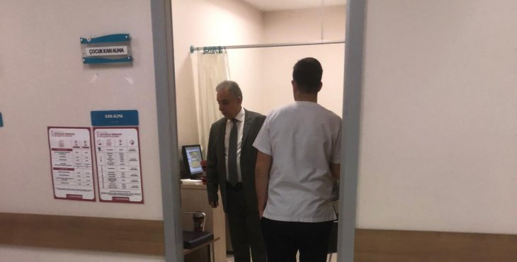 Konya Valisi Toprak’tan ‘habersiz’ hastane denetimi