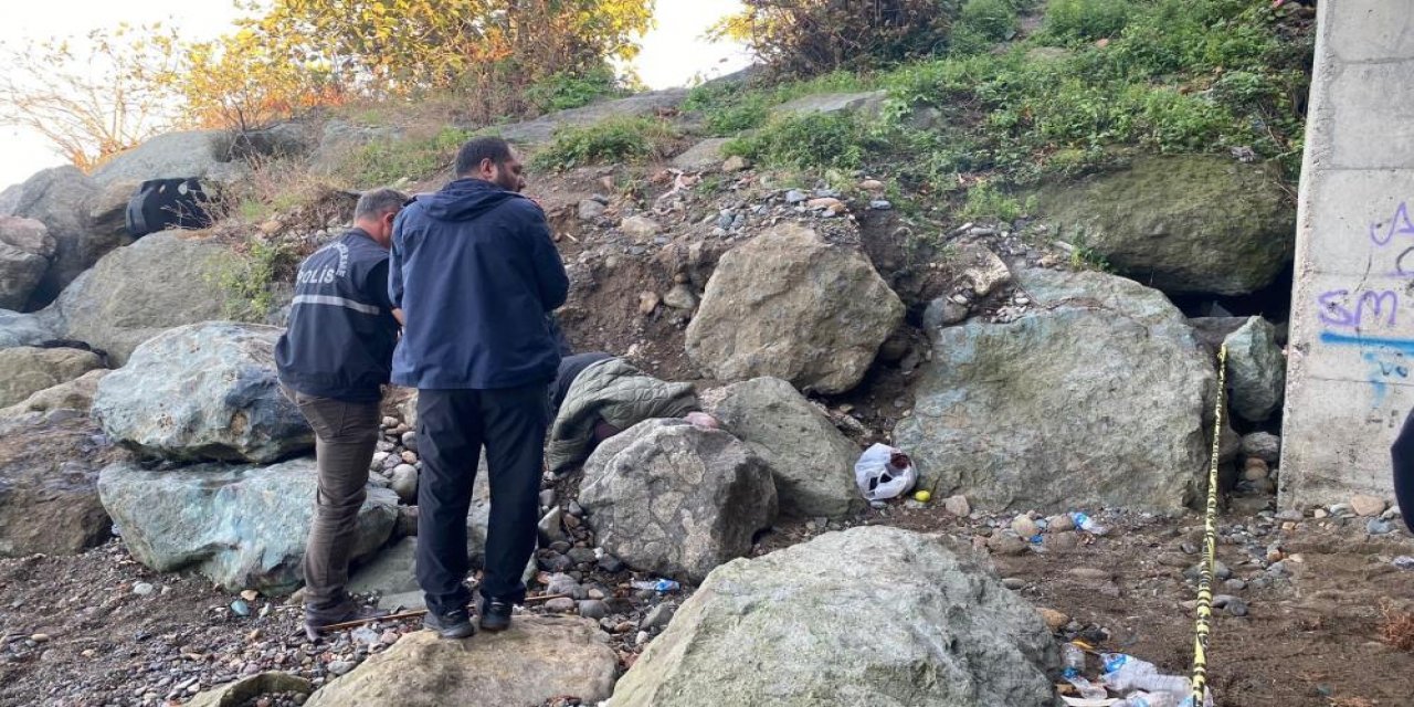 Dengesini kaybeden yaşlı adam kafasını kayaya çarparak öldü