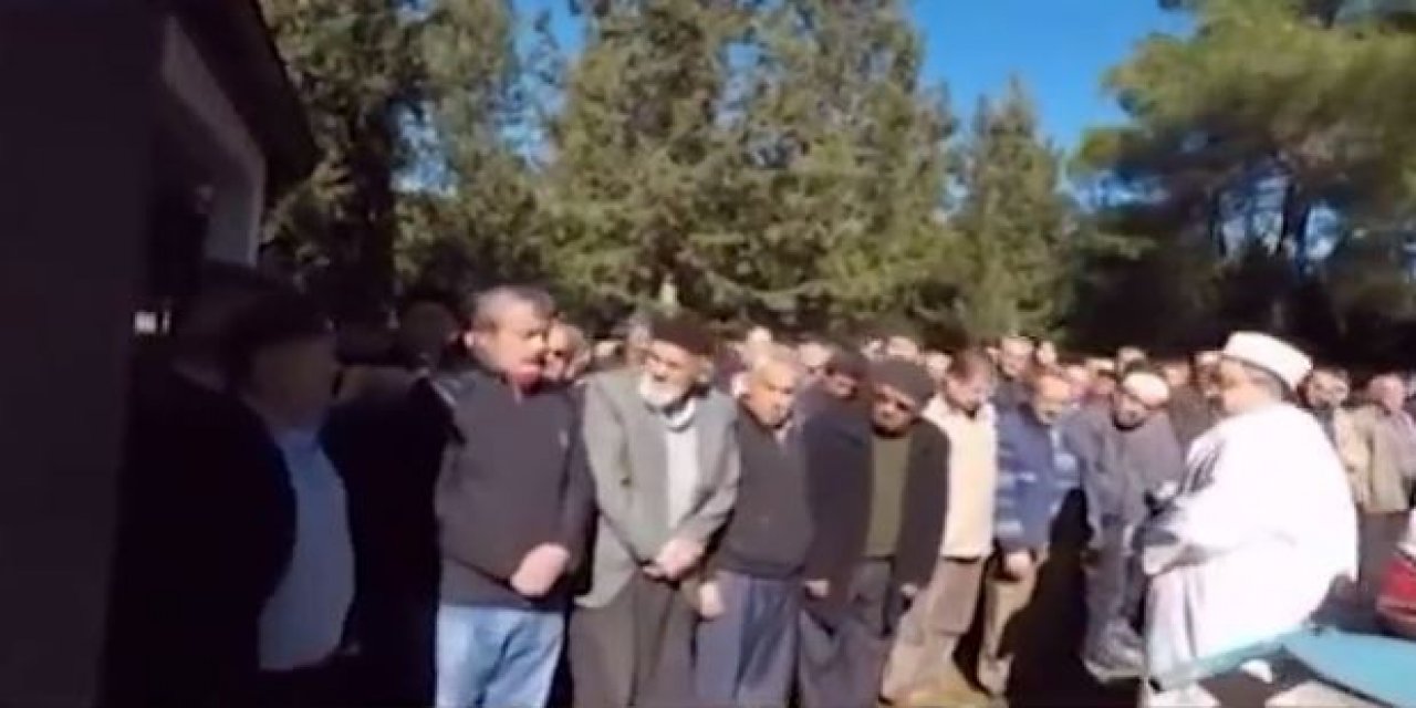 Cenazede en yakını hakkını helal etmedi, ortalık buz kesti