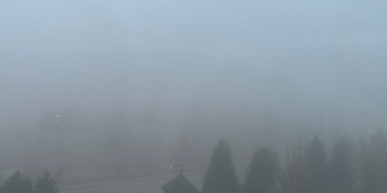 Konya’da yoğun sis! Görüş mesafesi 15 metreye kadar düştü