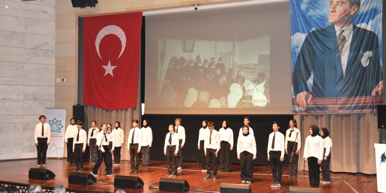 Konya’da Öğretmenler Günü kutlandı