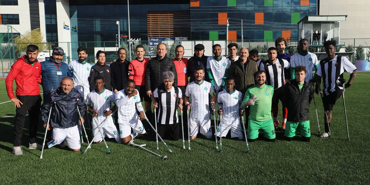 Konya Engelliler Gücü ilk galibiyetini aldı