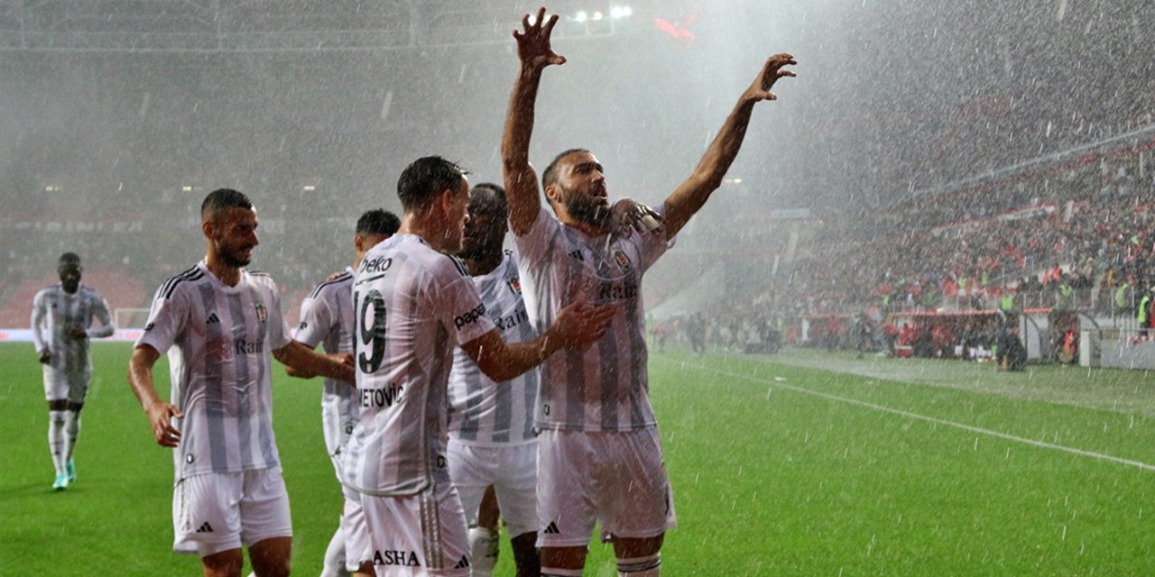 Samsun'da kazanan Beşiktaş