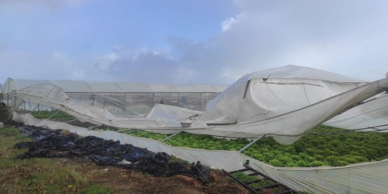 Konya’da fırtına tarımı vurdu! Yarım milyonu aşkın zarar var