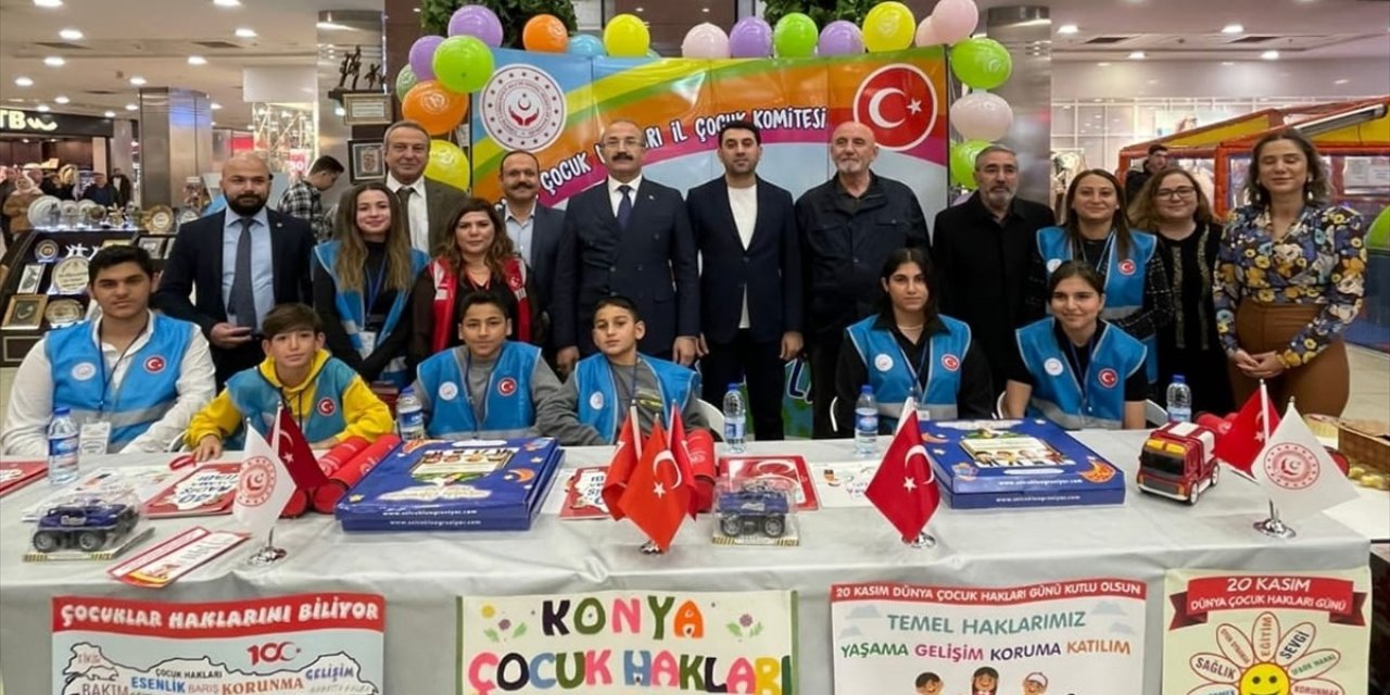 Konya'da "Çocuk Hakları Her Yerde" etkinliği düzenlendi
