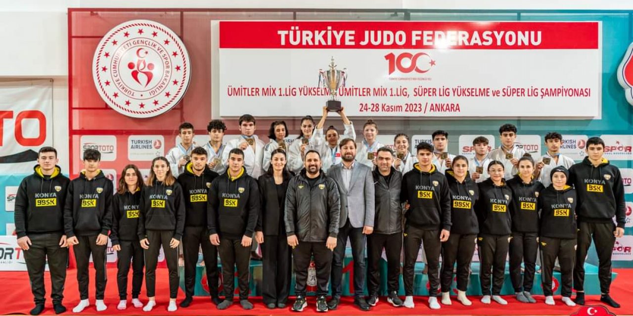 Büyükşehir Belediyespor judo takımı, Konya’yı gururlandırmaya devam ediyor