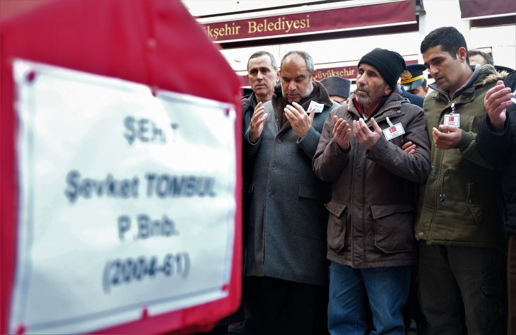 Barış Pınarı Harekatı şehidimiz son yolculuğuna uğurlandı