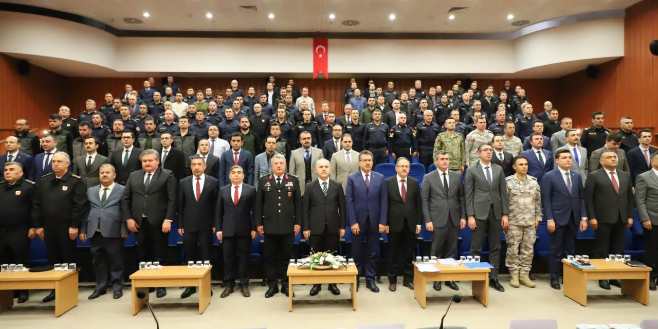 Konya’da Adli Kolluk Koordinasyon Toplantısı