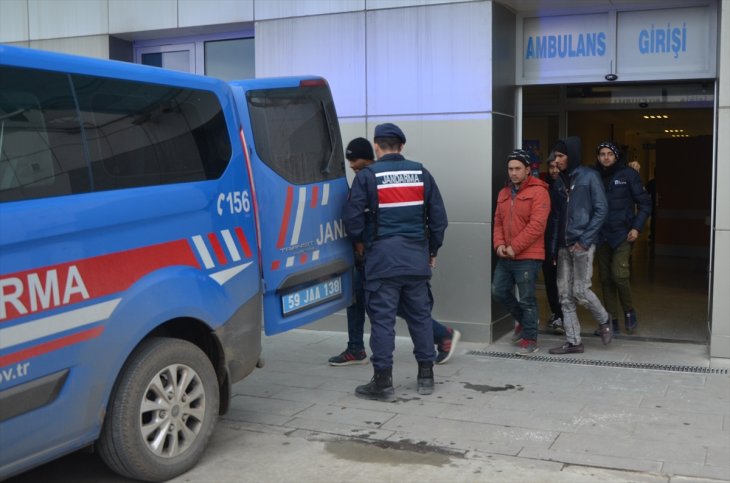 'Burası Yunanistan' denilerek Tekirdağ'a bırakılan 11 düzensiz göçmen yakalandı