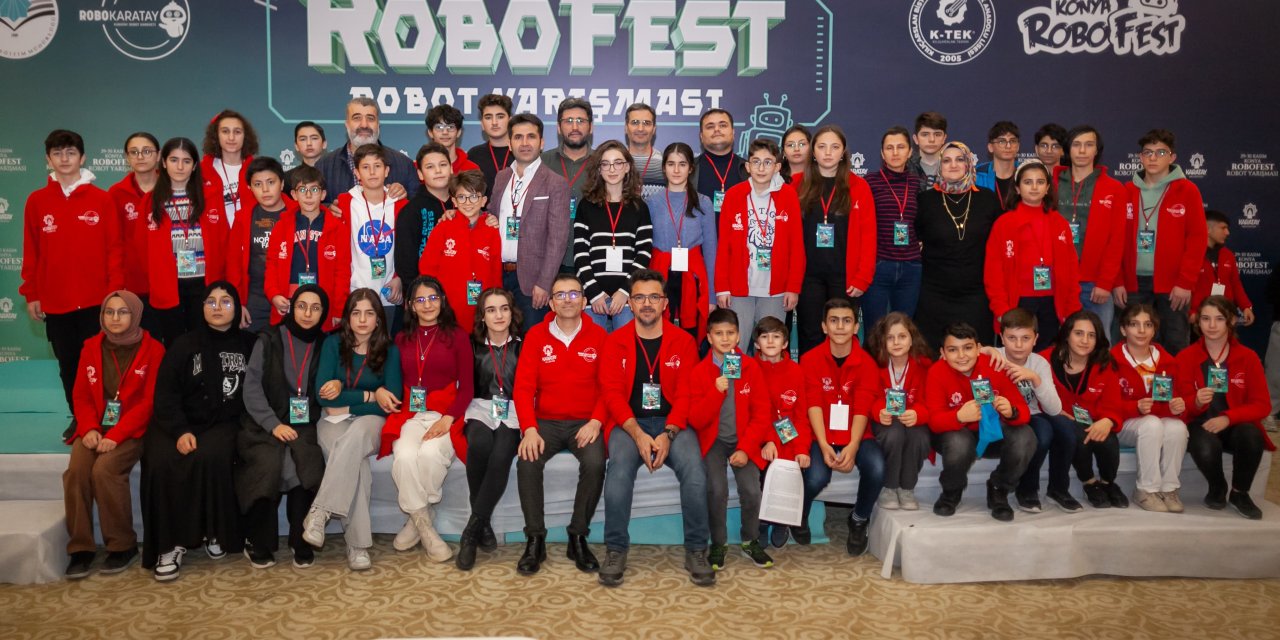 Konya’da Robot Yarışmasına Karatay BİLSEM damgası