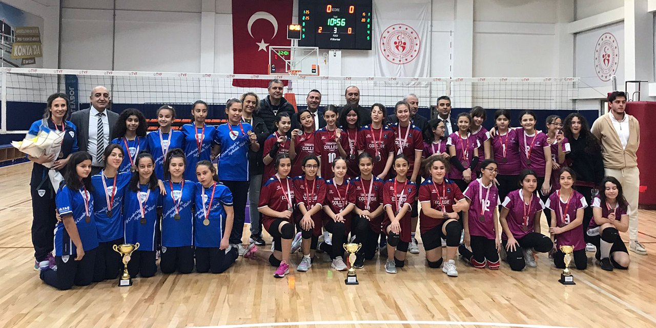 Konya’da okul sporları voleybol şampiyonu belli oldu