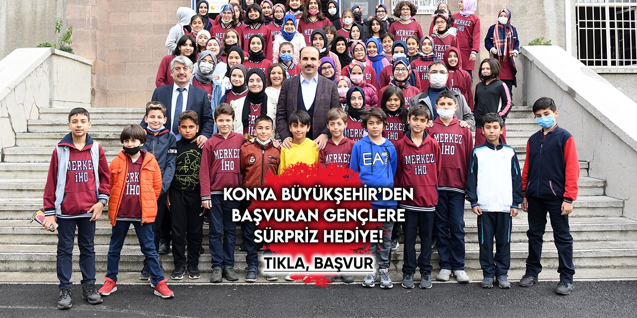 Konya Büyükşehir Belediyesi doğum günü hediyesi başvuru sorgulama 2023 - 2024