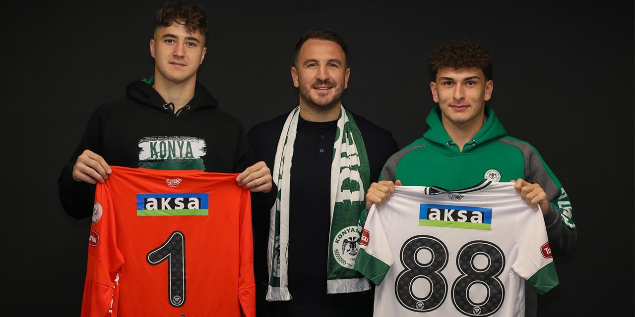 Konyaspor’un genç yetenekleri imzayı attı