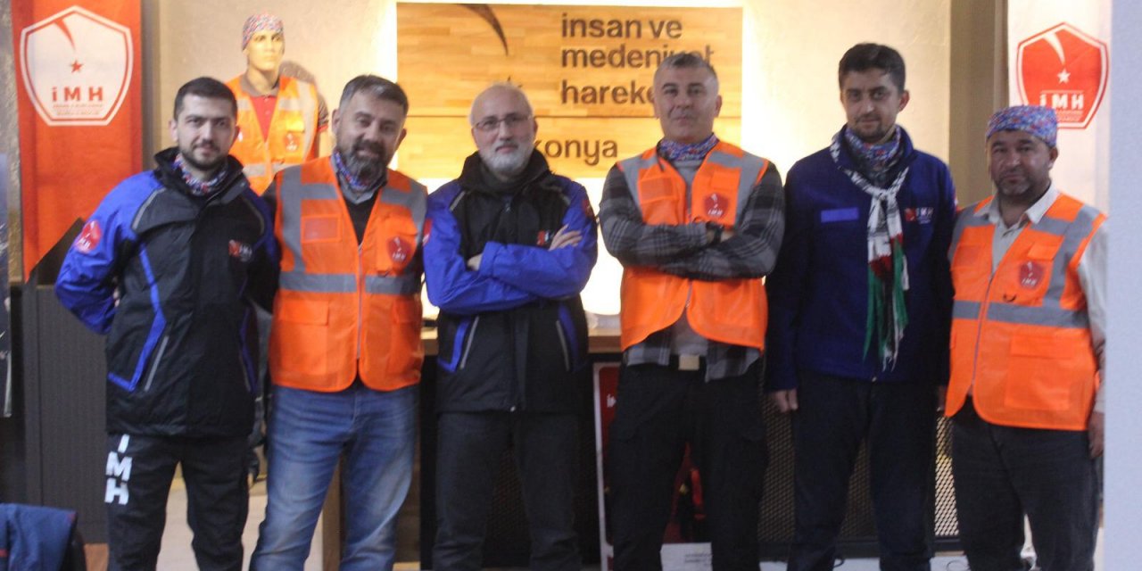 Konya’da gönüllülerden arama ve kurtarma ekibi kuruldu