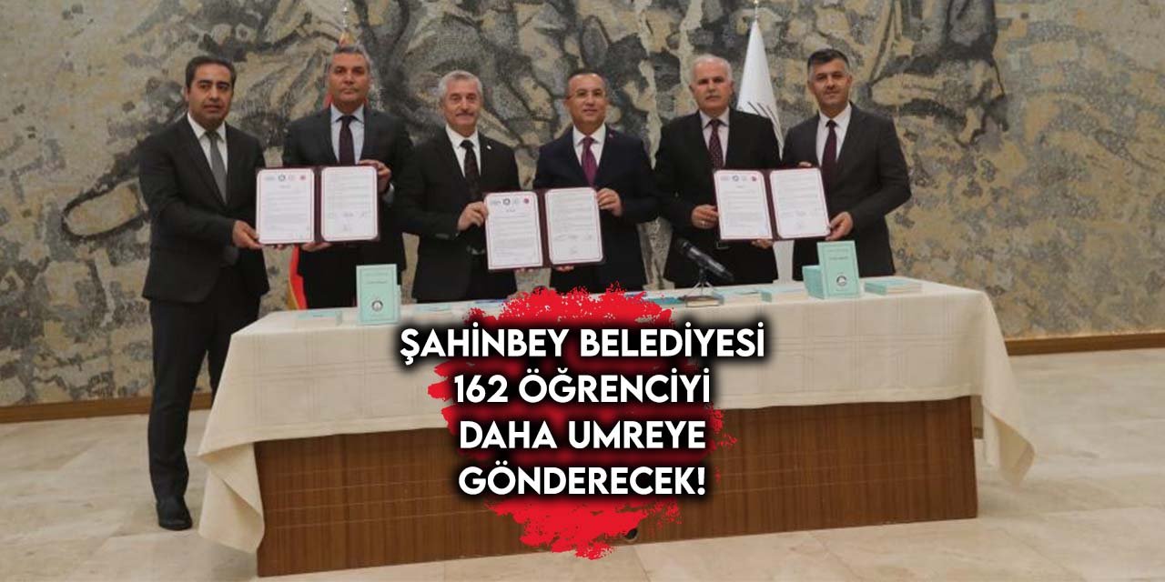 Gaziantep Şahinbey Belediyesi Umre sınavı başvurusu 2023 - 2024