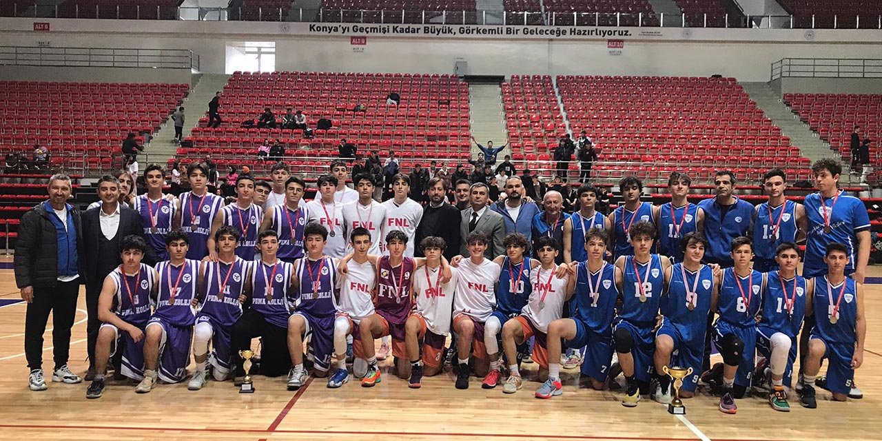 Konya’da okul sporları basketbol şampiyonları belli oldu