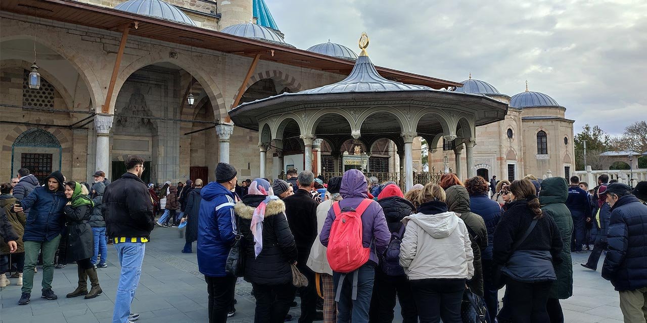 Mevlana kenti Konya’da Şebi Arus yoğunluğu