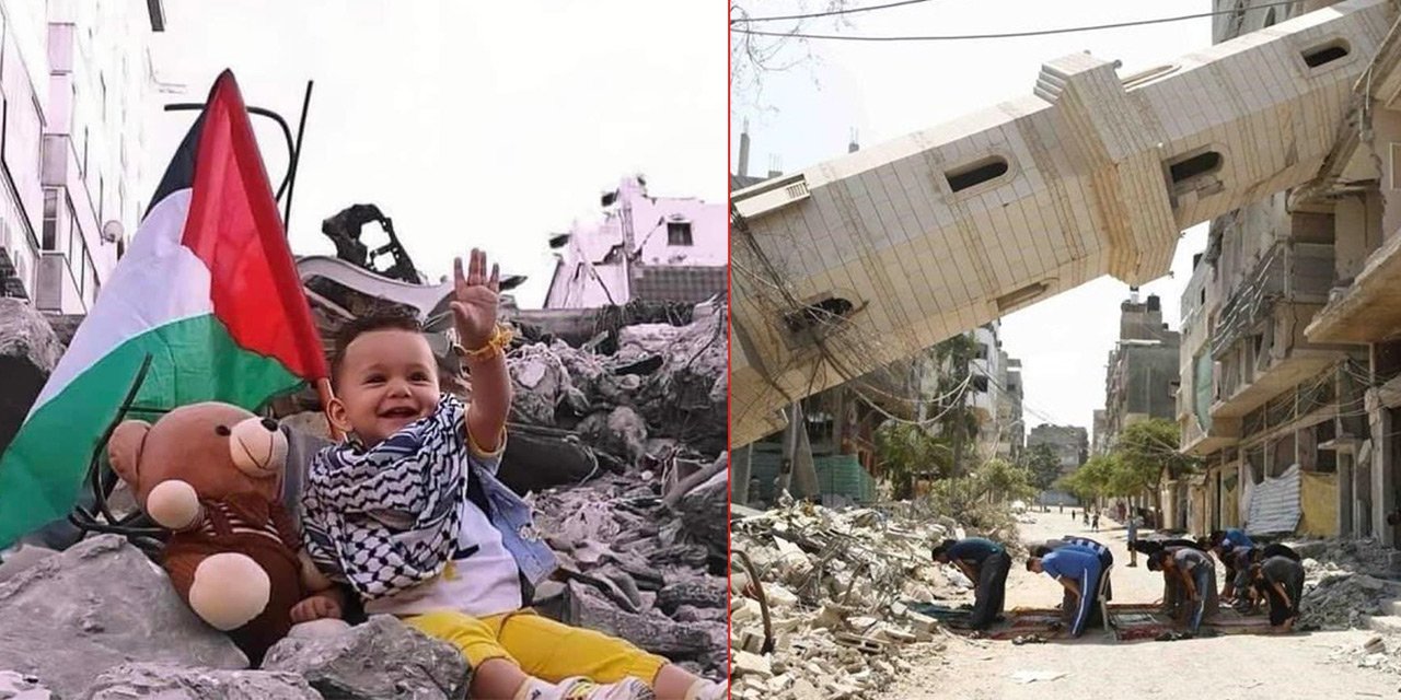Gazze halkının imanı dünyayı aydınlatıyor