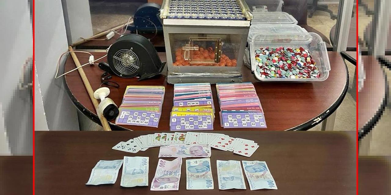 Konya'da kumar oynayan 26 kişiye 430 bin lira ceza kesildi
