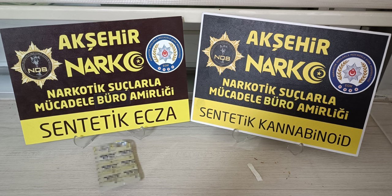 Konya’da ormanlık alanda uyuşturucu operasyonu: 3 gözaltı