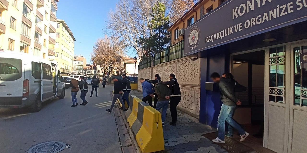Konya’da 6 milyon liralık kaçakçılık operasyonu