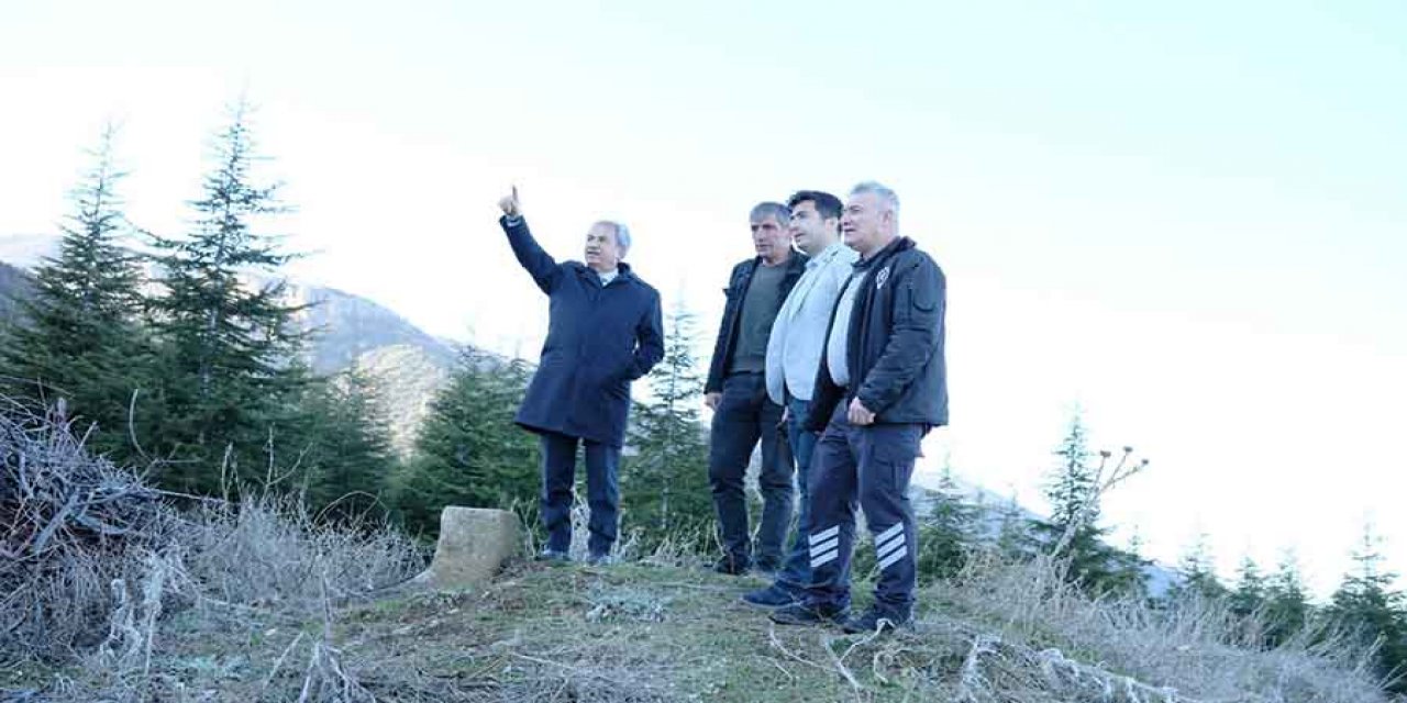 Konya’da orman köylüsünün sınır sorunları çözüldü