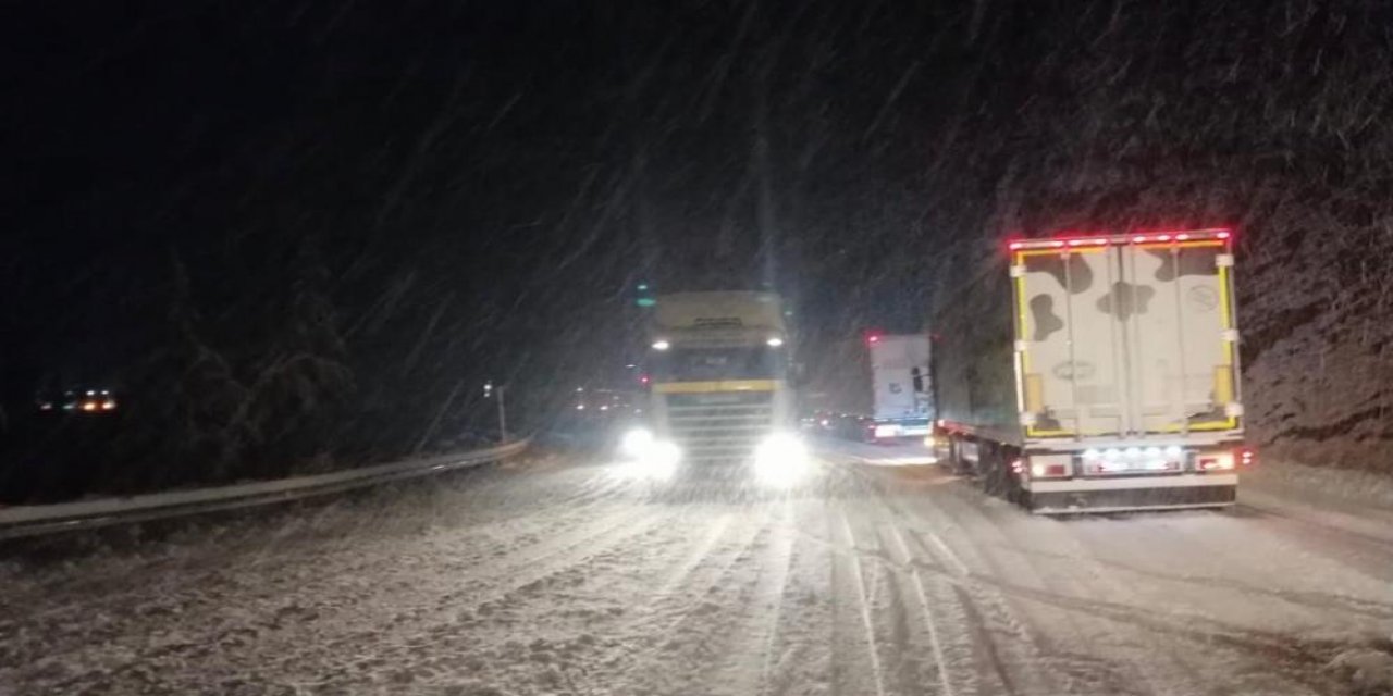 Konya – Antalya kara yolu açıldı! Tır ve kamyonların geçişine izin veriliyor