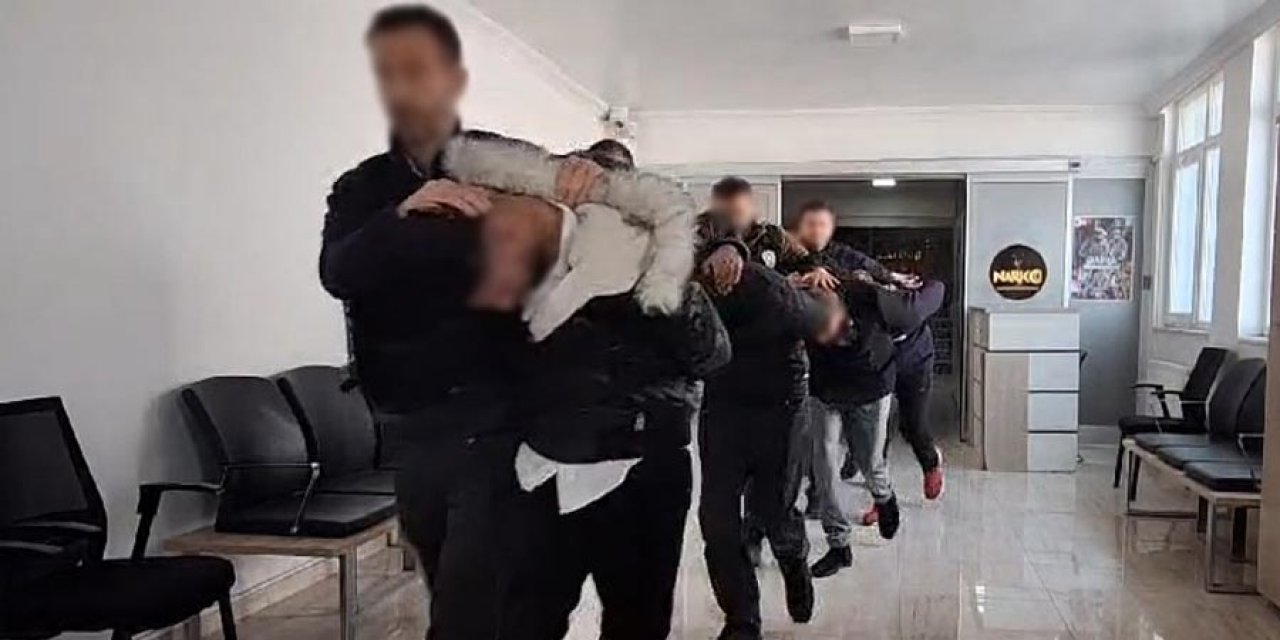 Konya’da narkotik ekiplerinden zehir tacirlerine operasyon