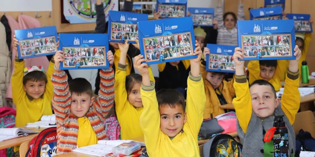 Konya'da ilkokul öğrencilerine ‘sıfır atık eğitim seti’ dağıtıldı