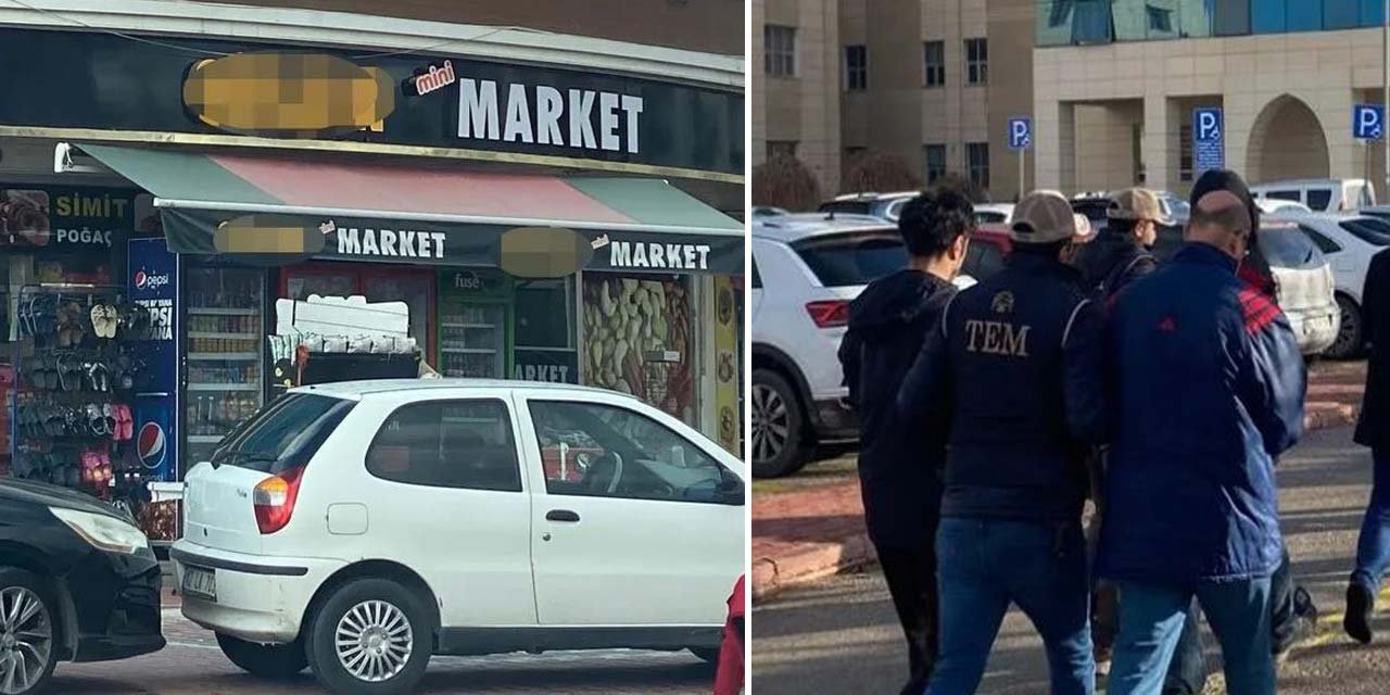 Konya’daki FETÖ operasyonunda market detayı